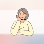 整体に不安を感じて一歩踏み出せずにいる人のイメージ